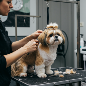 Grooming Shih Tzu